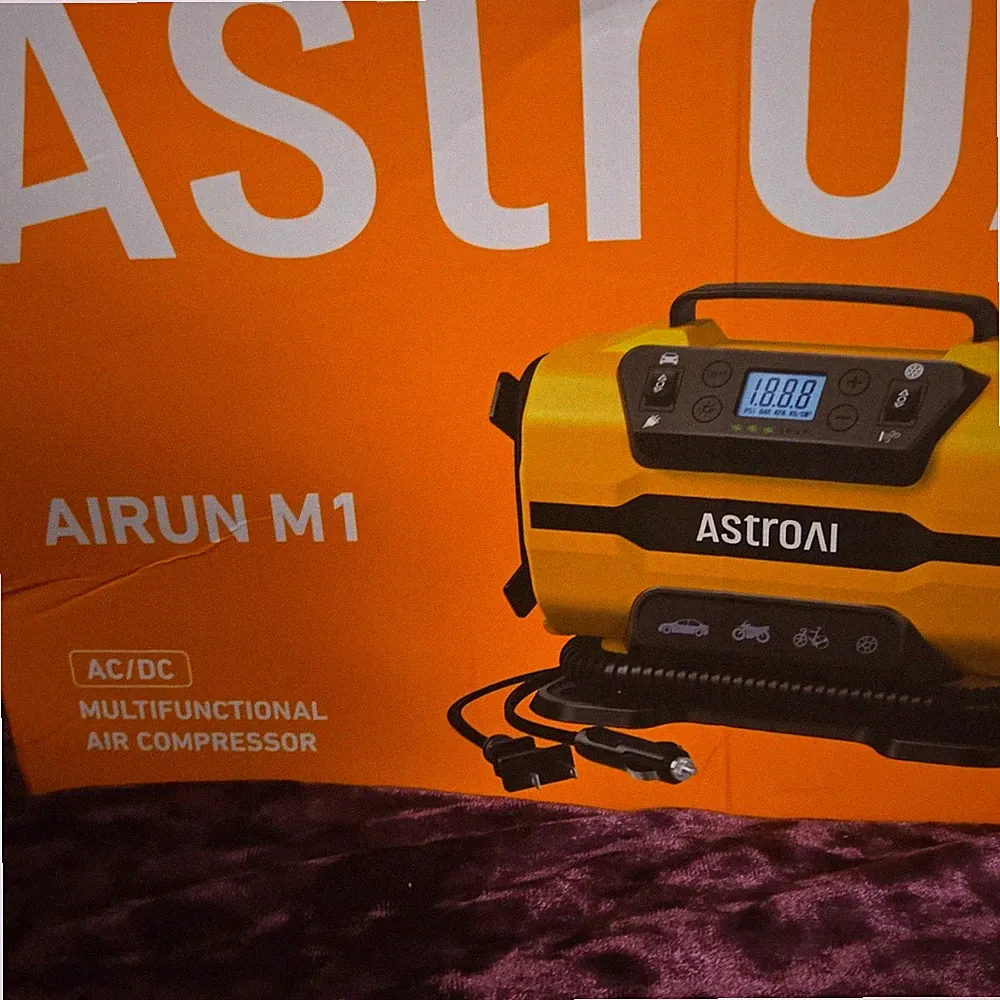 AstroAI ATJ-8366 Multifunctional Air Compressor AC/DC 150 PSI LED Portable