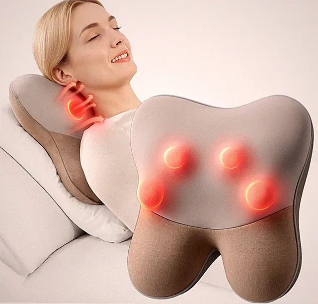 Bob and Brad Shiatsu Neck&Shoulder Back Massager with Heat, Massage Seat Cushion