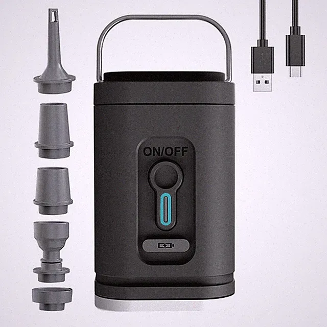 Cordless Pump Portable Electric Compressor Inflation & Deflation T1I4