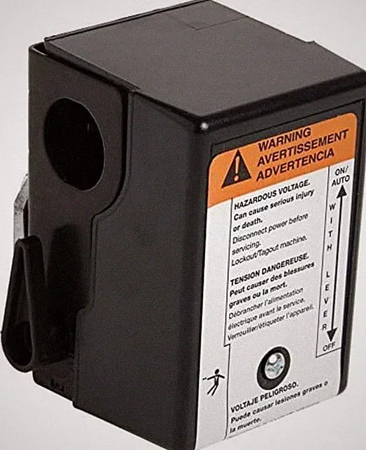 Ingersoll Rand 23474661 Pressure Switch for Single Stage Compressor SS3 And SS5