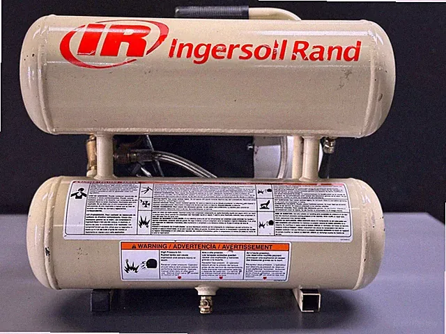 Ingersoll Rand P1IU-A9 2HP Twin Stack 4 Gallon Air Compressor
