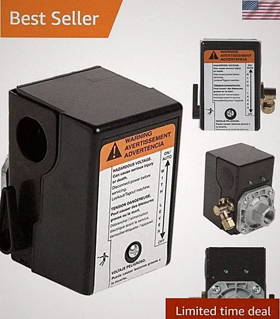 Ingersoll-Rand Pressure Switch for Single Stage Compressor SS3 And SS5