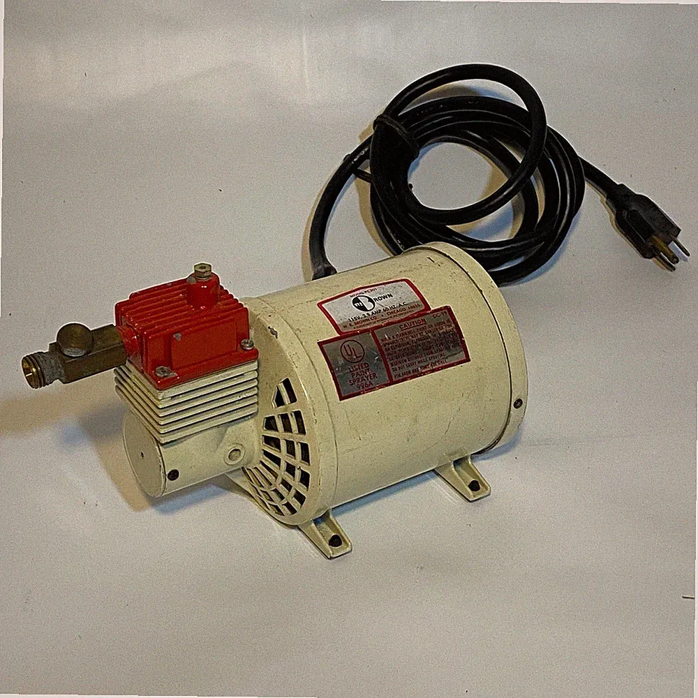 M.R Brown AIR COMPRESSOR Model PC201 Great Working Condition